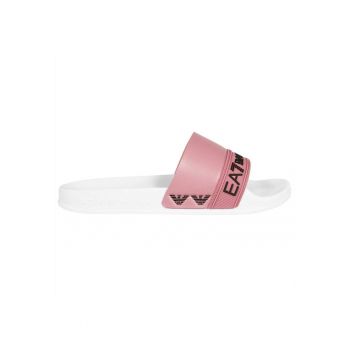 Papuci  pentru Femei - Tape Slide U - XCP011-XK277-S659 - Alb