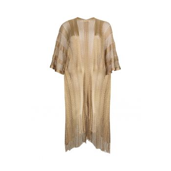 Poncho din lurex