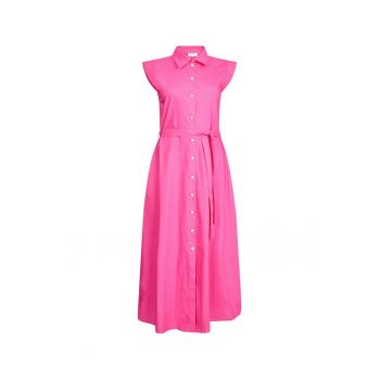 Rochie-camasa cu detalii cu snur de ajustare