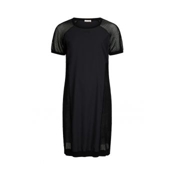 Rochie cu insertii de plasa