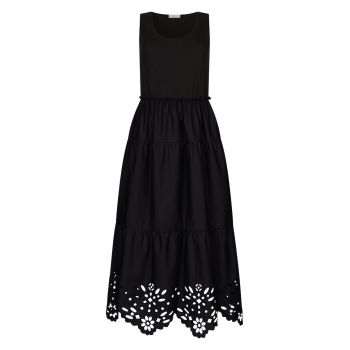 Rochie midi cu croiala in A