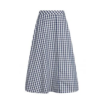 Rochie midi in carouri