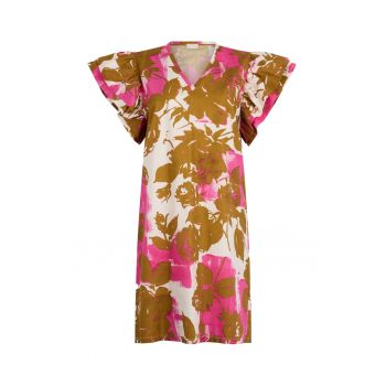 Rochie scurta cu poplin