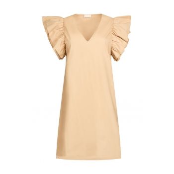 Rochie scurta cu poplin