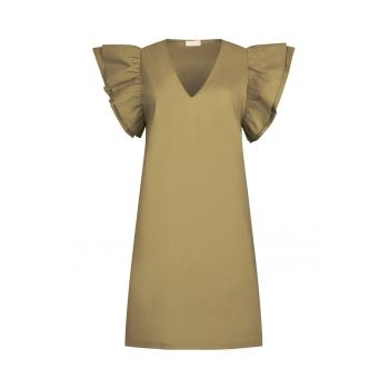 Rochie scurta cu poplin