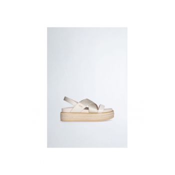 Sandale wedge tip espadrile