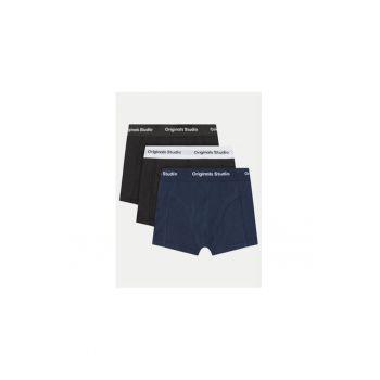 Set 3 boxeri baieti -  304808531 - Bumbac - 140 CM - Negru