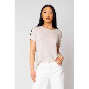 Tricou dama din 100% IN - Beige 16982