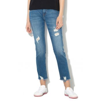 Blugi slim fit cu croiala dreapta Elly