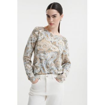 Bluza cu model floral