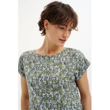 Camasa cu model si maneci scurte