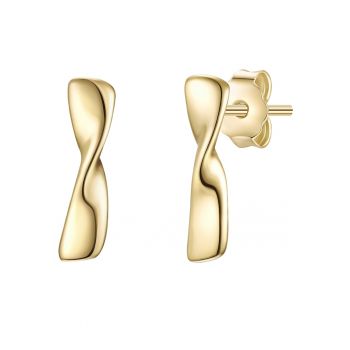 Cercei placati cu aur de 14K