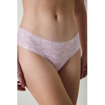 Chiloti de dantela fara cusaturi - Lila -