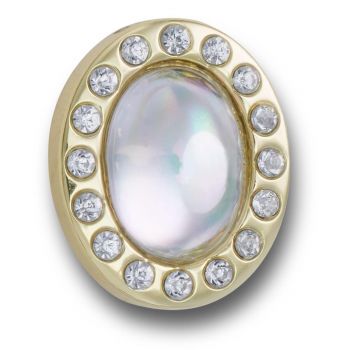 Jibbitz Crocs Tiny White Circle Gem