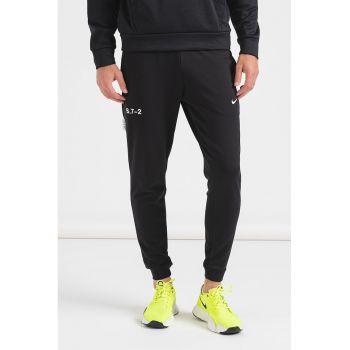 Pantaloni sport cu Dri-Fit - talie medie si logo