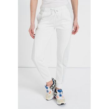 Pantaloni sport cu talie medie si imprimeu logo Air
