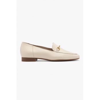 Pantofi loafer de piele cu detalii metalice