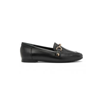 Pantofi loafer din piele cu detalii metalice