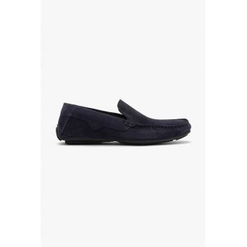 Pantofi loafer din piele cu talpa aderenta