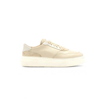 Pantofi sport de piele cu sireturi