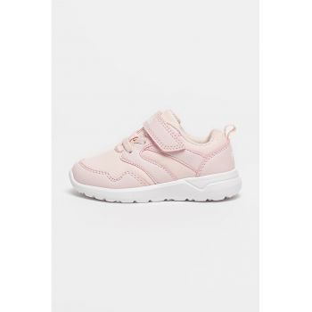 Pantofi sport de piele ecologica cu insertii de material textil Fogo