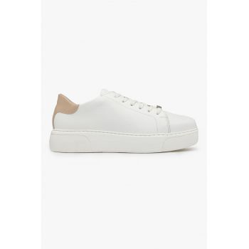Pantofi sport low-cut de piele
