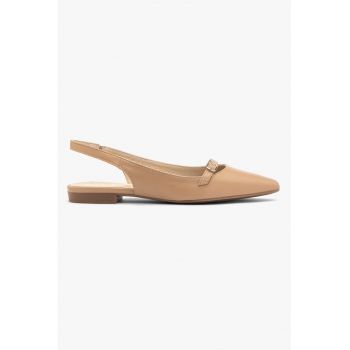 RYLKO - Balerini slingback din piele