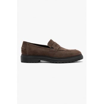 RYLKO - Pantofi loafer din piele intoarsa cu varf ascutit