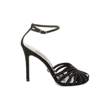 Sandale din piele intoarsa Asley