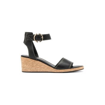 Sandale wedge de piele Hayley
