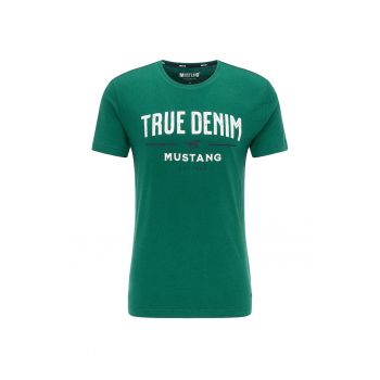 Tricou cu decolteu la baza gatului si nopeuri Aaron
