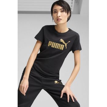 Tricou din bumbac cu imprimeu logo