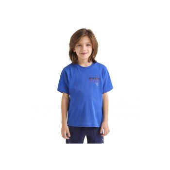Tricou  Graffiti JR 181707-60046 - Baieti - Albastru