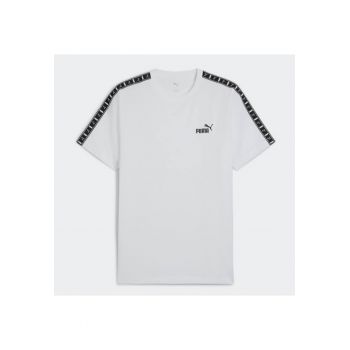 Tricou sport barbati -  croiala regulata - alb - bumbac