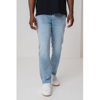 Blugi skinny cu talie medie