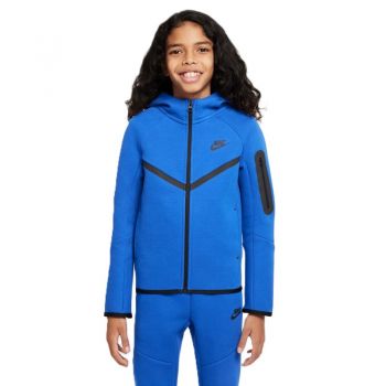 Bluza cu fermoar Nike B NSW TCH FLC FZ - PD