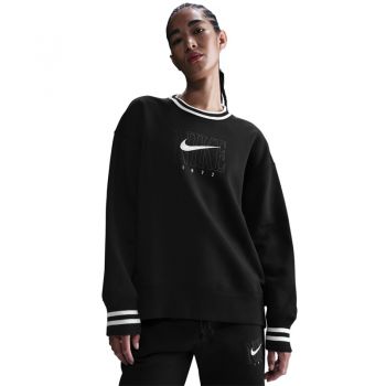 Bluza Nike W NSW PHNX FLC GX OS LNG CREW