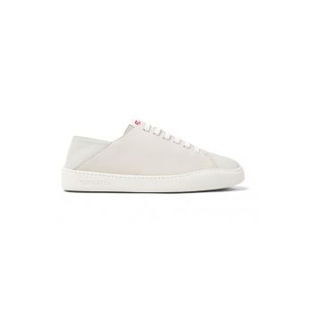 Pantofi sport de piele si piele intoarsa