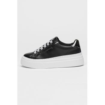Pantofi sport flatform cu logo