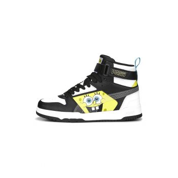 Pantofi sport inalti cu velcro RBD Game Spongebob