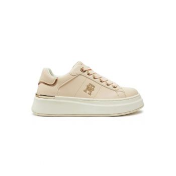 Pantofi sport  pentru Fete - low cut lace-up sneaker - T3A9-33749-1355359 - Bej