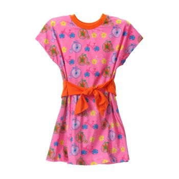 Rochie cu cordon in talie