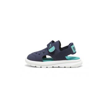 Sandale slingback cu inchidere velcro Evolve