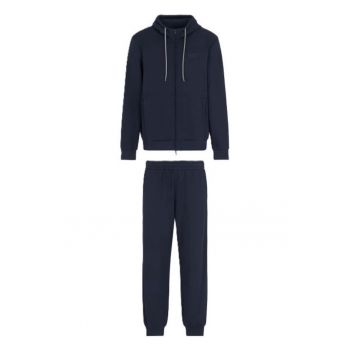 Trening  pentru Barbati - m t-suit hoodie fz ch br - 7M000243-AF10377-UB102 - Albastru