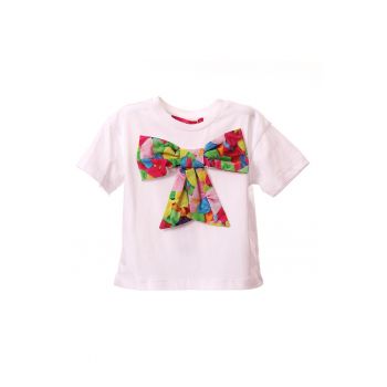 Tricou de bumbac cu funda
