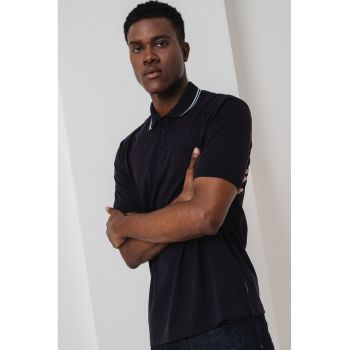 Tricou polo cu model uni