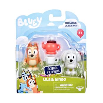 Bluey School Friends Lila & Bingo 2 Pack (bly87000)