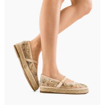 Espadrile dama Mason Bej