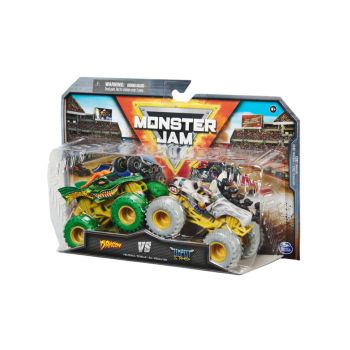Monster Jam 1:64 Die Cast 2 Pack Dragon Vs Tempest Steed
