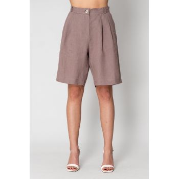 Pantaloni Scurt Larra din 100% IN Taupe 15279